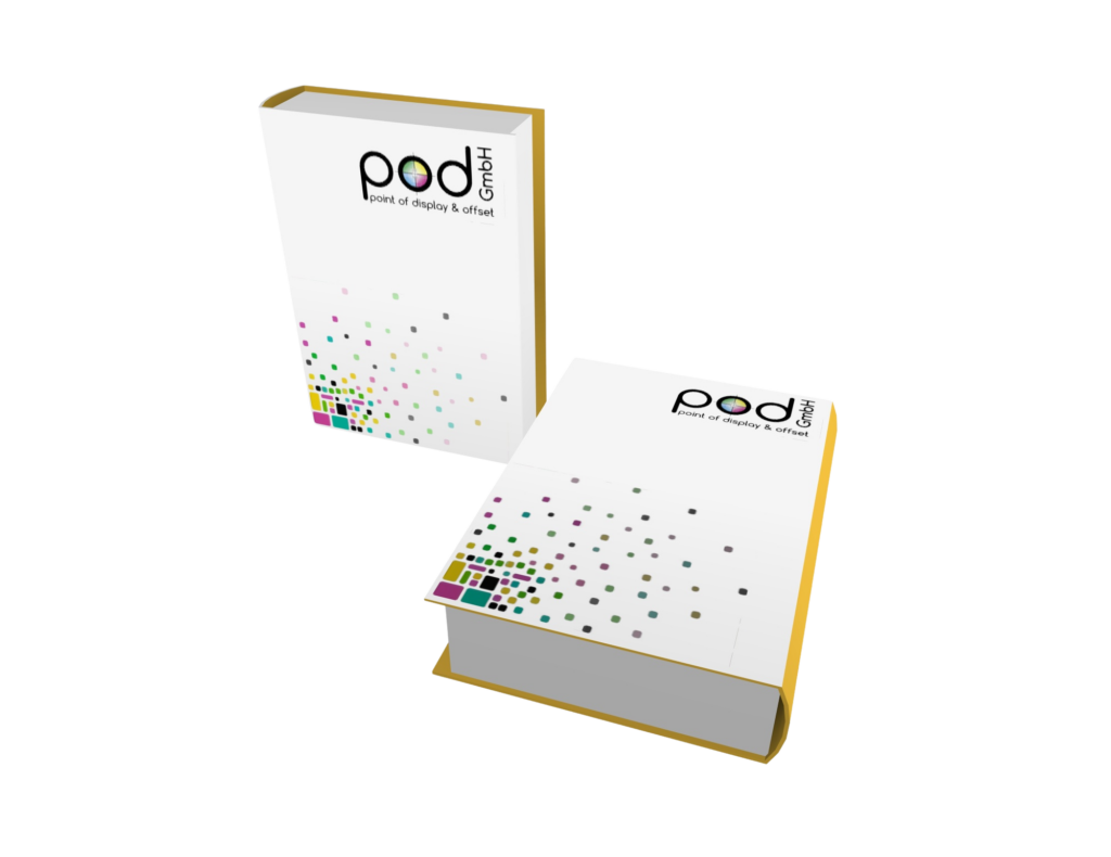 Neutraler Großaufsteller von pod