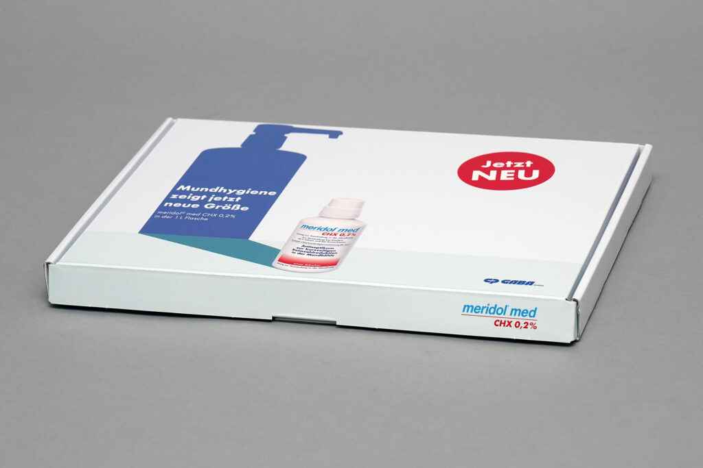 Große, flache Verpackung für Mailing von pod GmbH