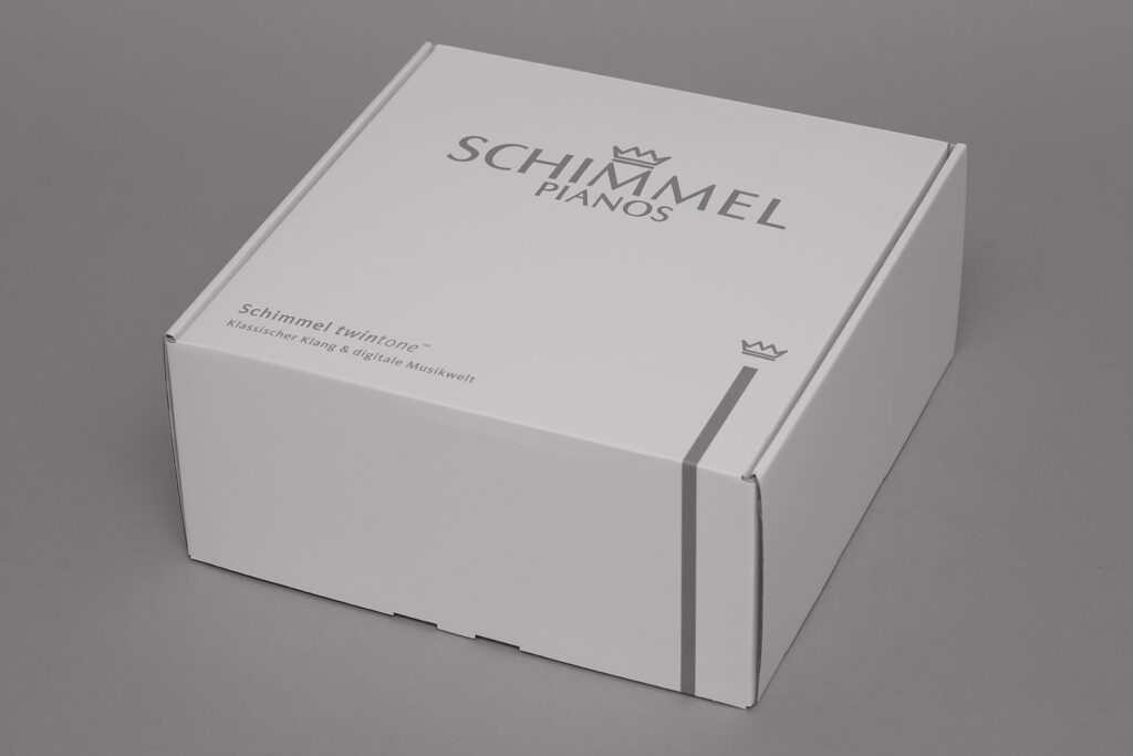 Versandverpackung von pod GmbH für Firma Schimmel Pianos